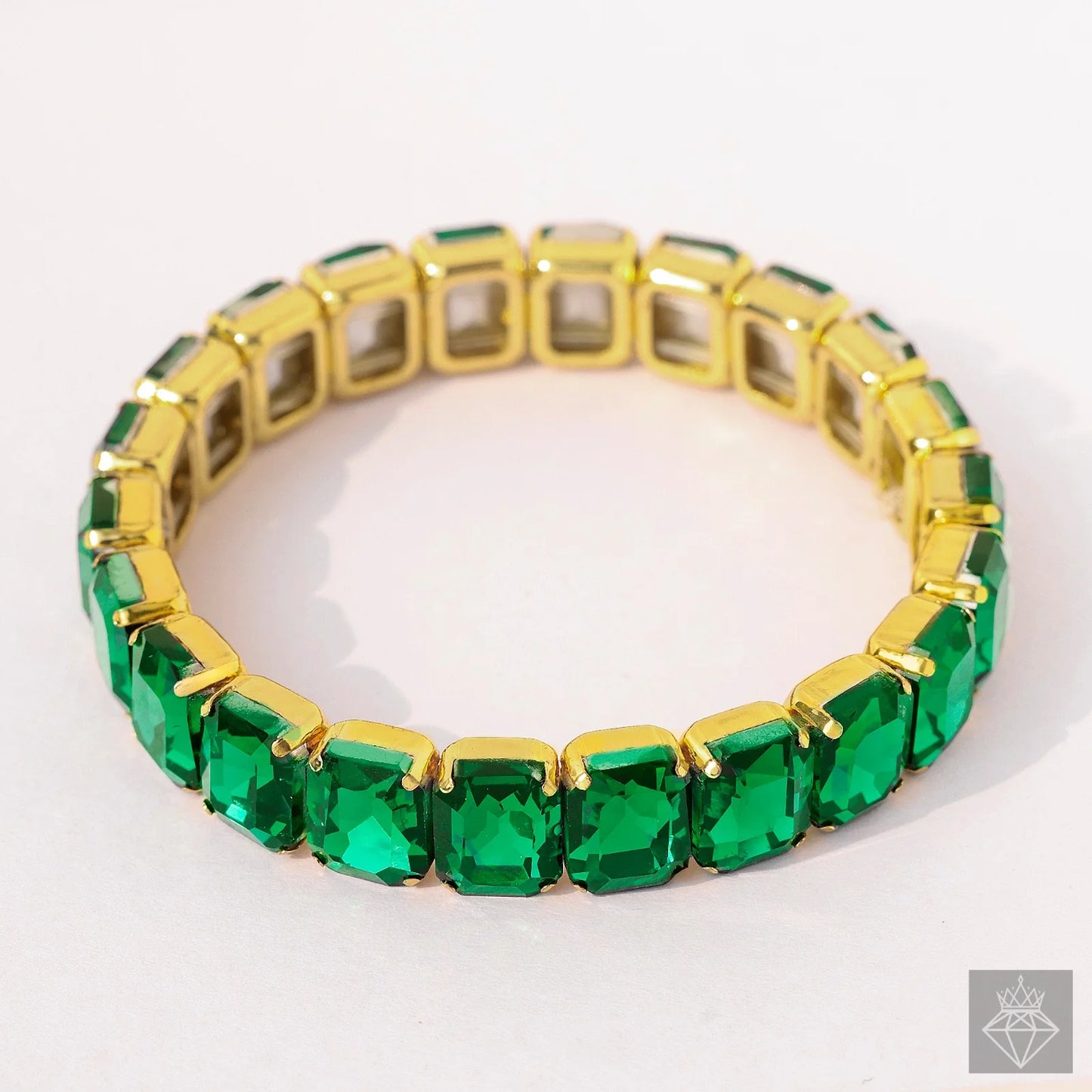 AUROZI Anti-Tarnish Crystals Bracelet (Adjustable Size)